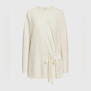 Tibi Merino Wool Drawstring Sweater Sz M NWT